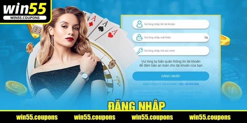 Hướng dẫn đăng nhập WIN55 trên máy tính cá nhân