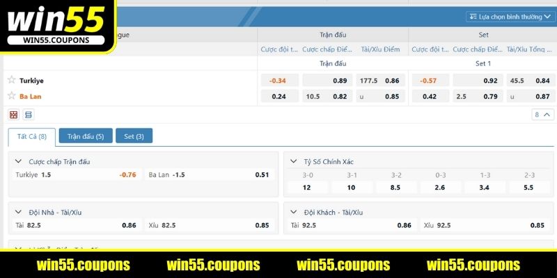 Hướng dẫn tham gia bóng chuyền tại WIN55