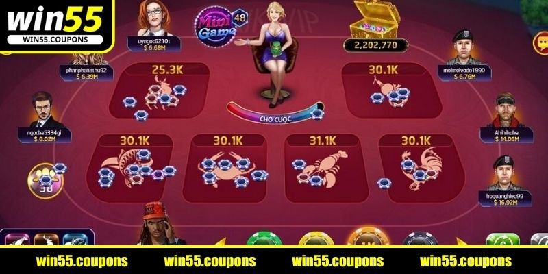 Luật chơi game bầu cua