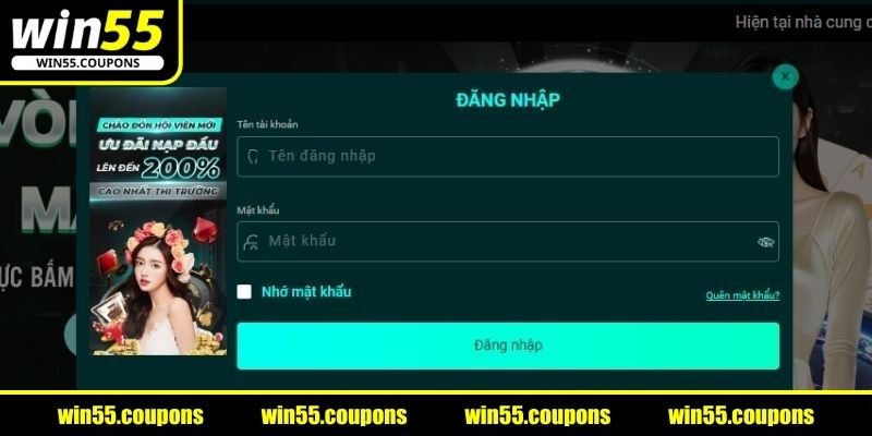 Nhập sai tên tài khoản hoặc mật khẩu login sân chơi